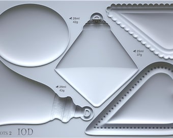 Bibelots 2 6x10 IOD Mould by Iron Orchid Designs (Retired!)