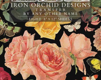 By Any Other Name IOD Transfer 8x12 Pad by Iron Orchid Designs