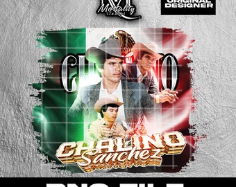 Chalino sanchez  T-shirt Design /diseño para playera PNG