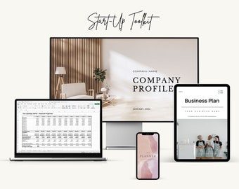 Business Essential Templates Bundle (Canva & Powerpoint)
