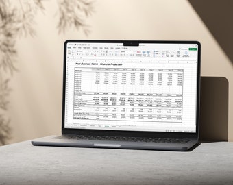 Financial Projection Template for Small Business (Excel)