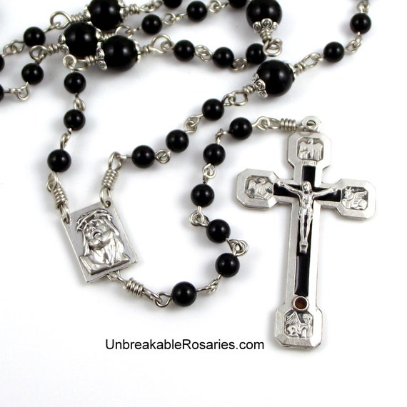 Stations of the Cross Rosary Beads, Way of the Cross Rosary in