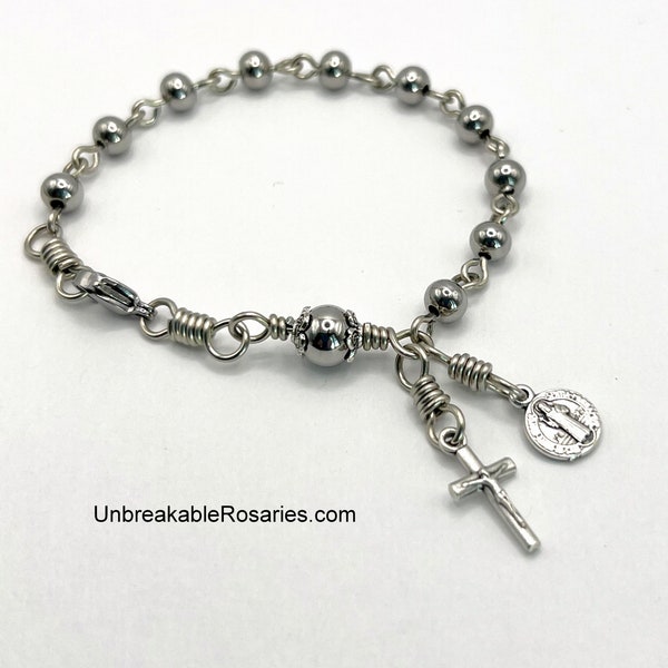 Rosary Bracelet Etsy