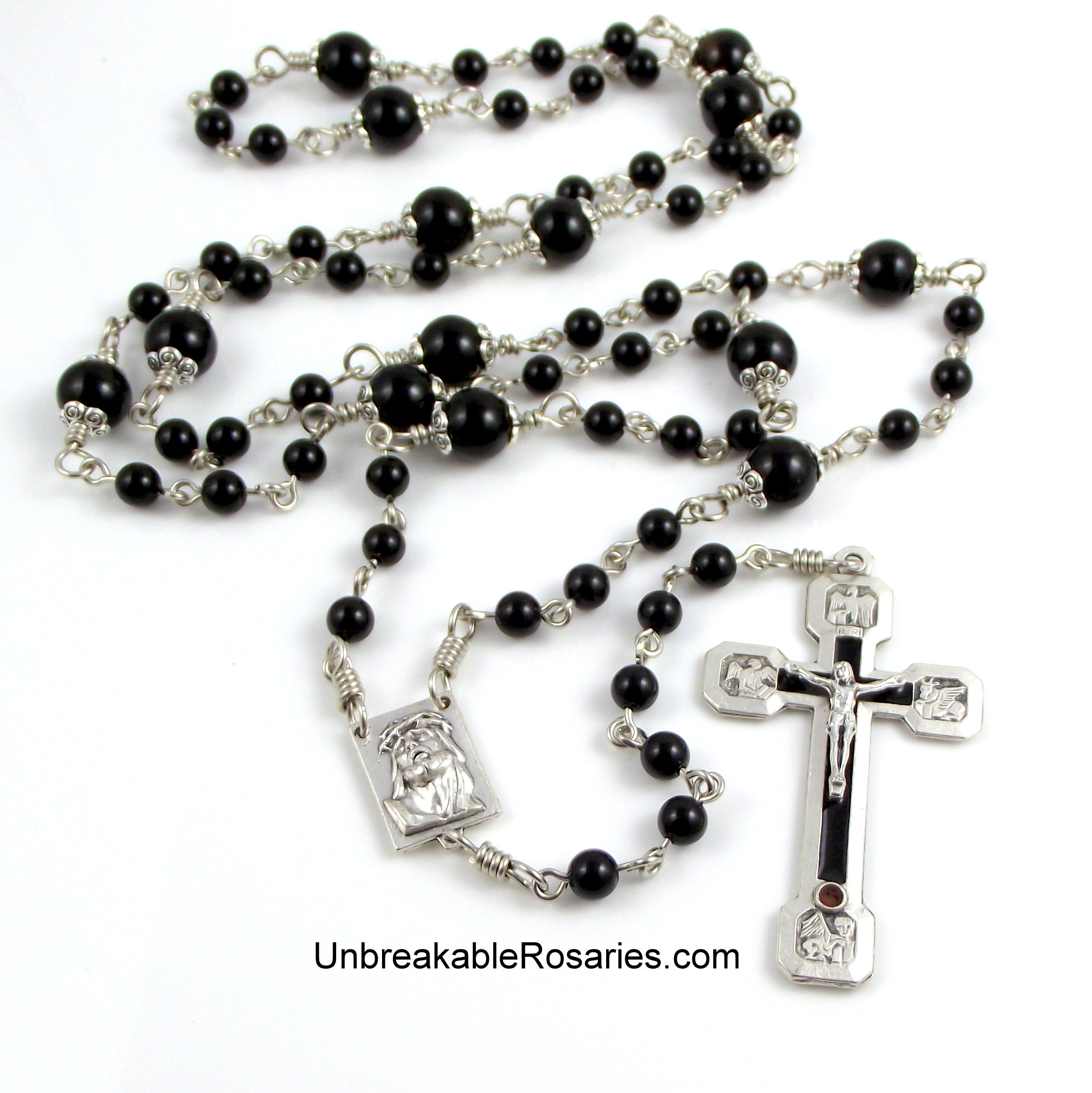 Stations of the Cross Rosary Beads, Way of the Cross Rosary in