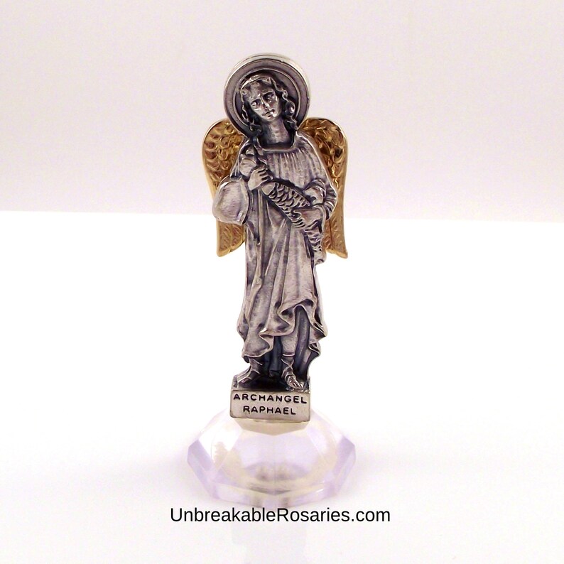 Mini Archangel Statues: Saint Michael, Gabriel, Raphael, Uriel - Made ...