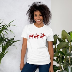 ルック・アット・ザ・ホース Tシャツ ユニセックス