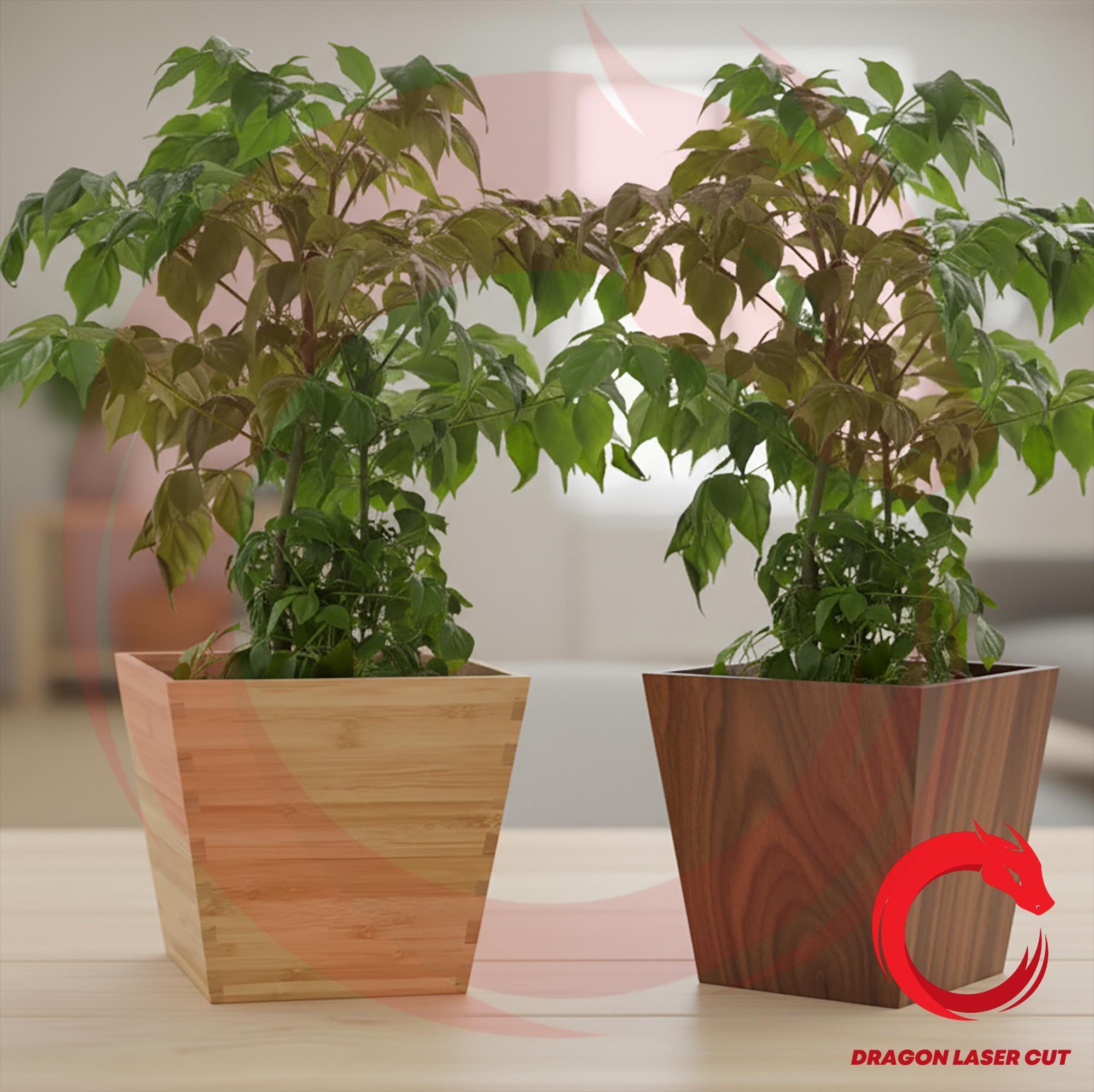 Bamboo flower pot - Etsy.de