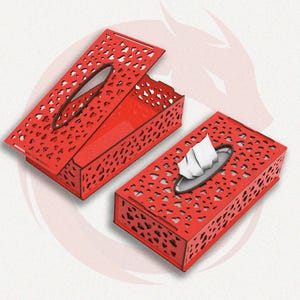 Pacchetto SVG scatola di carta velina tagliata al laser 3glowforge file svg scatola di legno modello laser vettoriale puzzle file tagliato al laser Dxf Ai Eps Cdr modello cnc