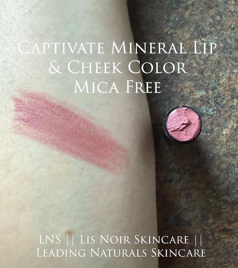 Organic Lip Color and Blush || Customer Favorite || Organic Makeup || Plant Based || Real Ingredients Bild 9