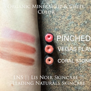Organic Lip and Blush Color || Customer Favorite || Organic Makeup || Plant Based || Real Ingredients