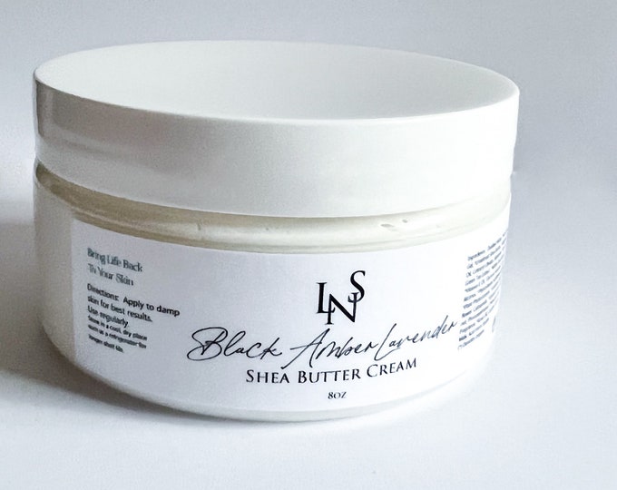 Large Shea Butter Cream || Face Hands Body And Hair || VEGAN || Organic || Fair Trade