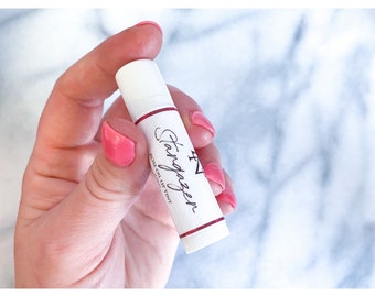 Organic Lip Tint || Cool Pink || Rose Oil || Oxide Free || Stargazer || Lip Loving Ingredients