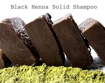 Henna Organic Coloring  Shampoo Bar CHOOSE Shade Light Weight Formula Lots Of Body Great in Hard Water
