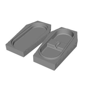 Fingerboard Case Coffin Shape Storage STL 3d Print File