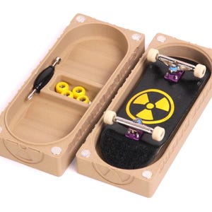 Fingerboard Carrying Case Mini Magnetic Travel Storage
