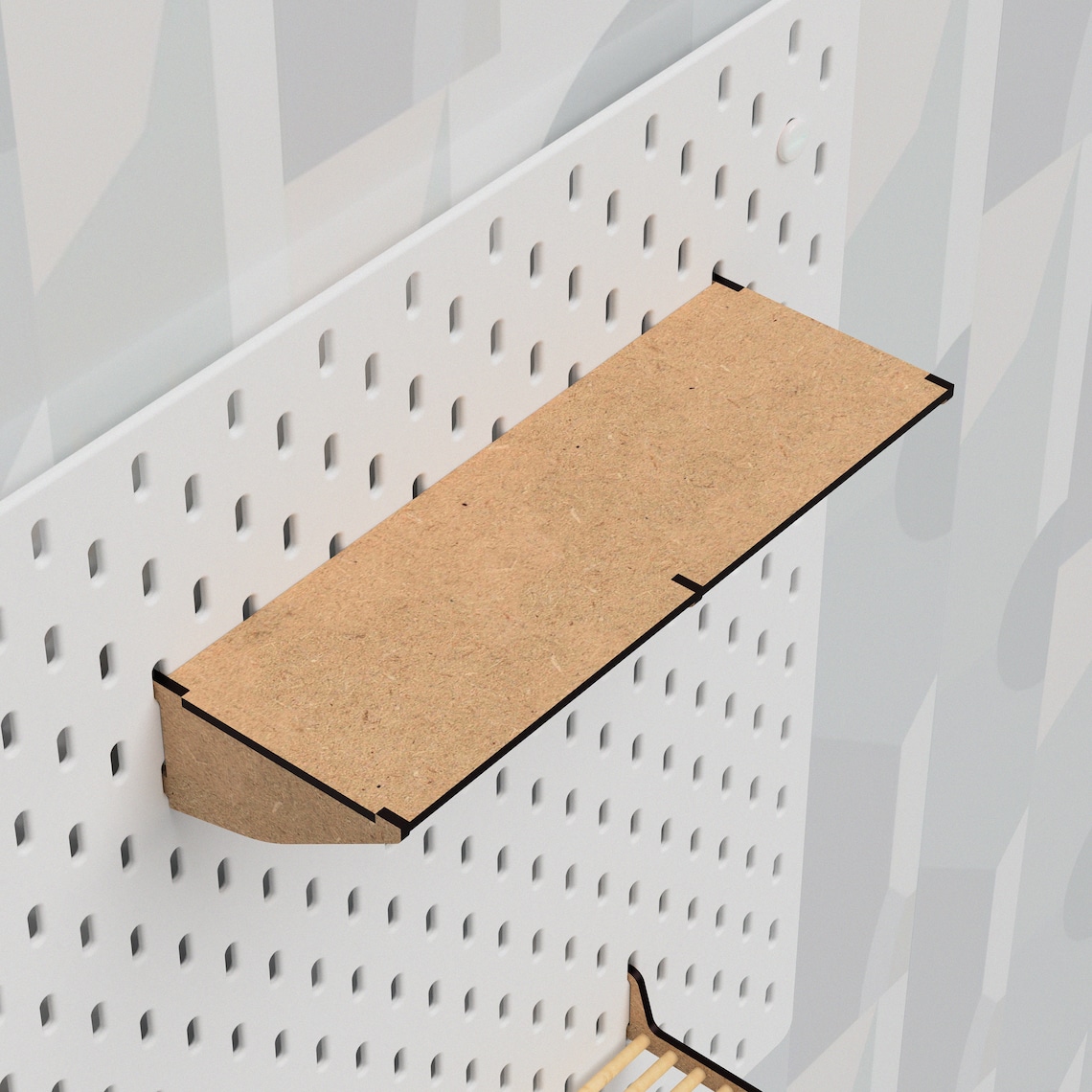 IKEA SKADIS Shelf Eco-friendly Pegboard Skadis Accessories Attachments ...