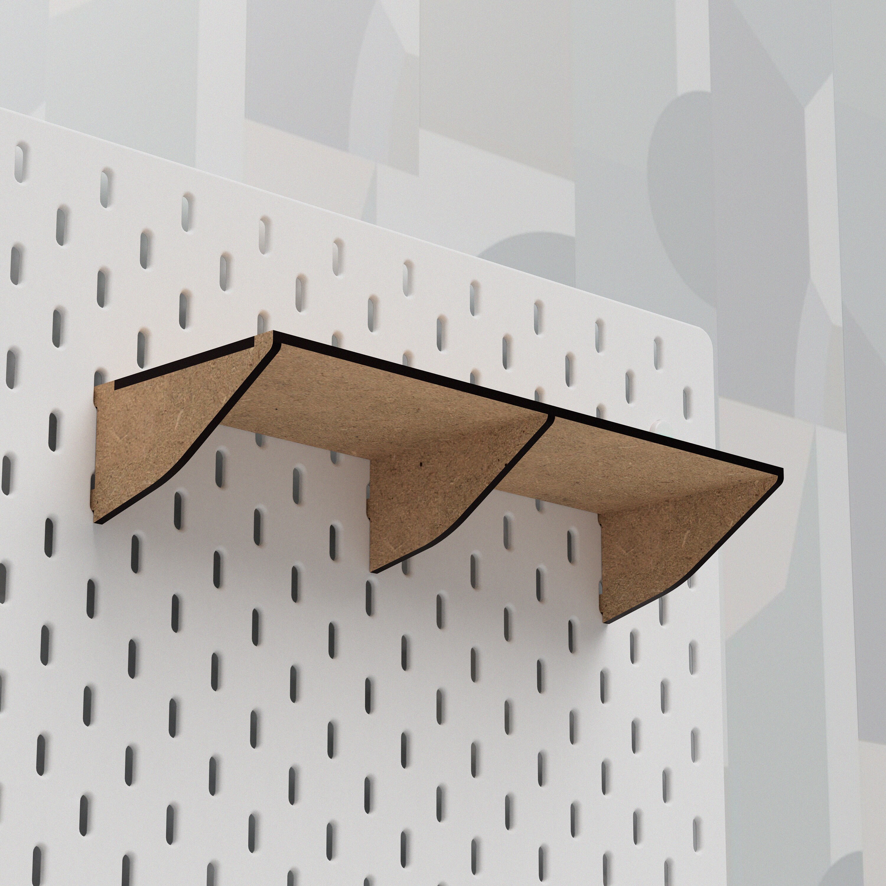 IKEA SKADIS Shelf Eco-friendly Pegboard Skadis Accessories Attachments ...