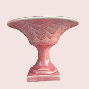 Vintage Porcelain Footed Pedestal Fruit Bowl Unbranded