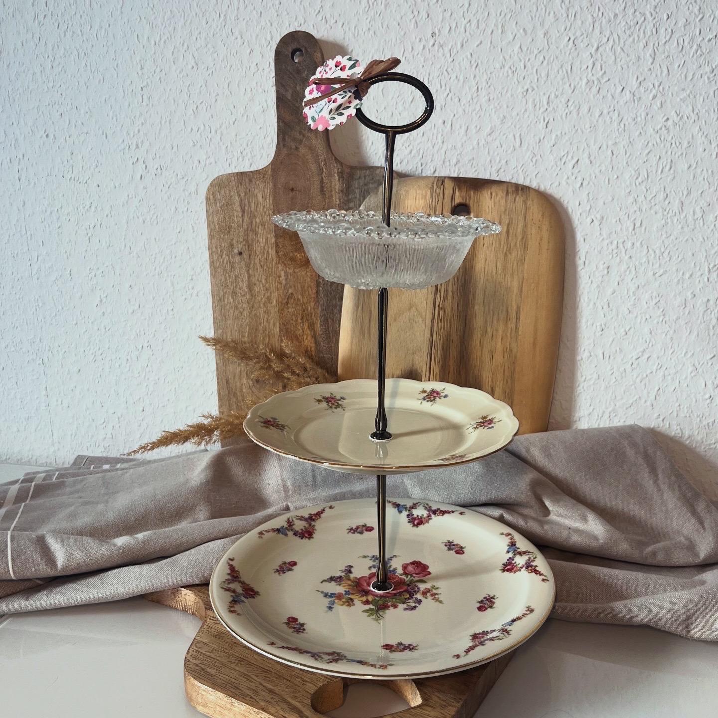 Uten Alzatina per Dolci, Alzata per Torte a 3 Piani, Supporto