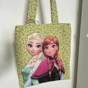 Reversible shopping bag – Handmade - sewn with love