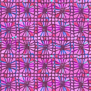 Macrame fabric pattern TURQUOISE LISTING image 3