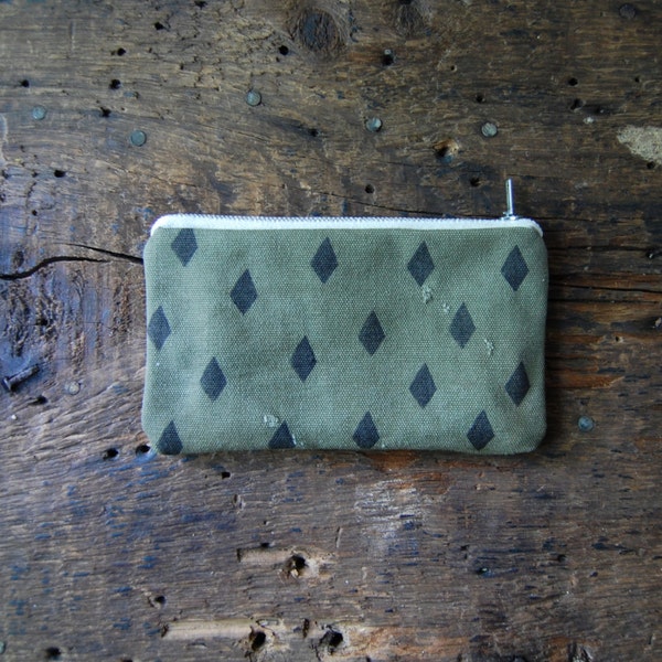 DIAMOND zip pouch