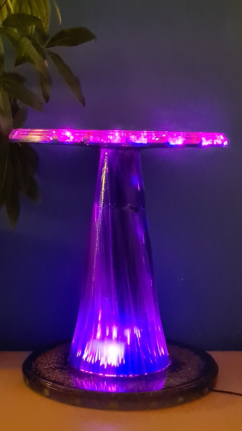 Epoxy Resin LED RGB Coffee Table - Etsy UK