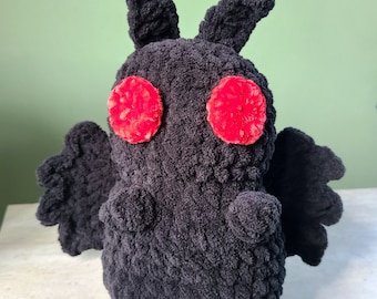 Mothman Crochet Chubby Plushie