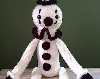 Clown Handmade Crochet Plushie
