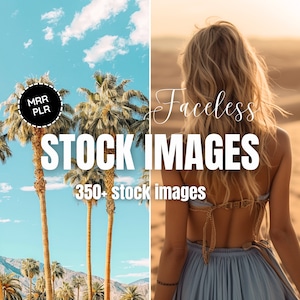350+ Faceless Marketing Stock images with Master Resell Rights| PLR MRR | Faceless Stock Photo Bundle | DFY | Boho Instagram Lifestyle image
