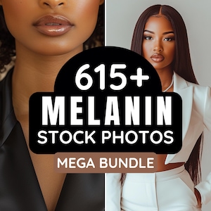 Melanin Stock Photos Bundle | Master Resell Right | Beauty Stock Photo | Luxury Stock Photo | Melanin Photos | Melanin Stock Image PLR & MRR