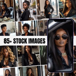 Stock Photo Melanin Girl Boss | Aeshtetic Stock image | Faceless Marketing | Lady Boss Black Fashion Lifestyle | Luxury Aesthetic Melanin