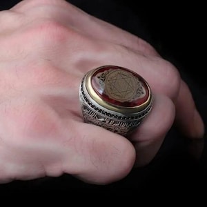Indestructible Genie Ring | Wealth - Treasure Guardian Ring | Mystical Djinn Ring for Prosperity & Protection