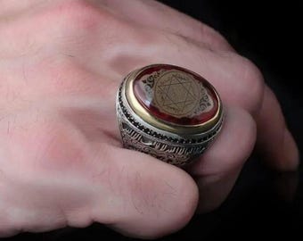 Indestructible Genie Ring | Wealth - Treasure Guardian Ring | Mystical Djinn Ring for Prosperity & Protection