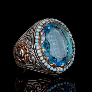 Djinn Magic Ring of Command | Guardian Ring for Wealth & Protection | Mystical Prosperity Ring | Powerful Talisman of Success