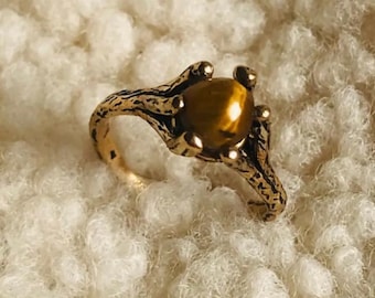Arabic Black Spell Ring – خاتم السحر الأسود العربي - Powerful Spiritual Protection Ring for Wealth, Fortune & Anti-Evil Energy