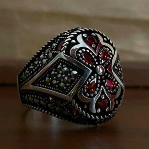 Indestructible Genie Ring | Wealth - Treasure Guardian Ring | Mystical Djinn Ring for Prosperity & Protection