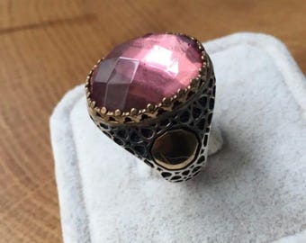 Anillo Marid Djinn King 777 / Poderoso anillo para atraer riqueza / Talismán de prosperidad, éxito y fortuna / Anillo mágico con Djinn para la abundancia