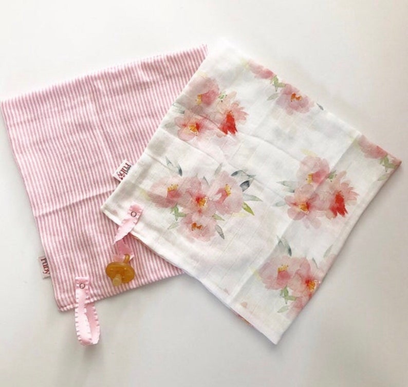 Pre Order Going Camping Organic Gauze Binky Blanket binky blanket muslin lovey Gauze lovey lovey blanket