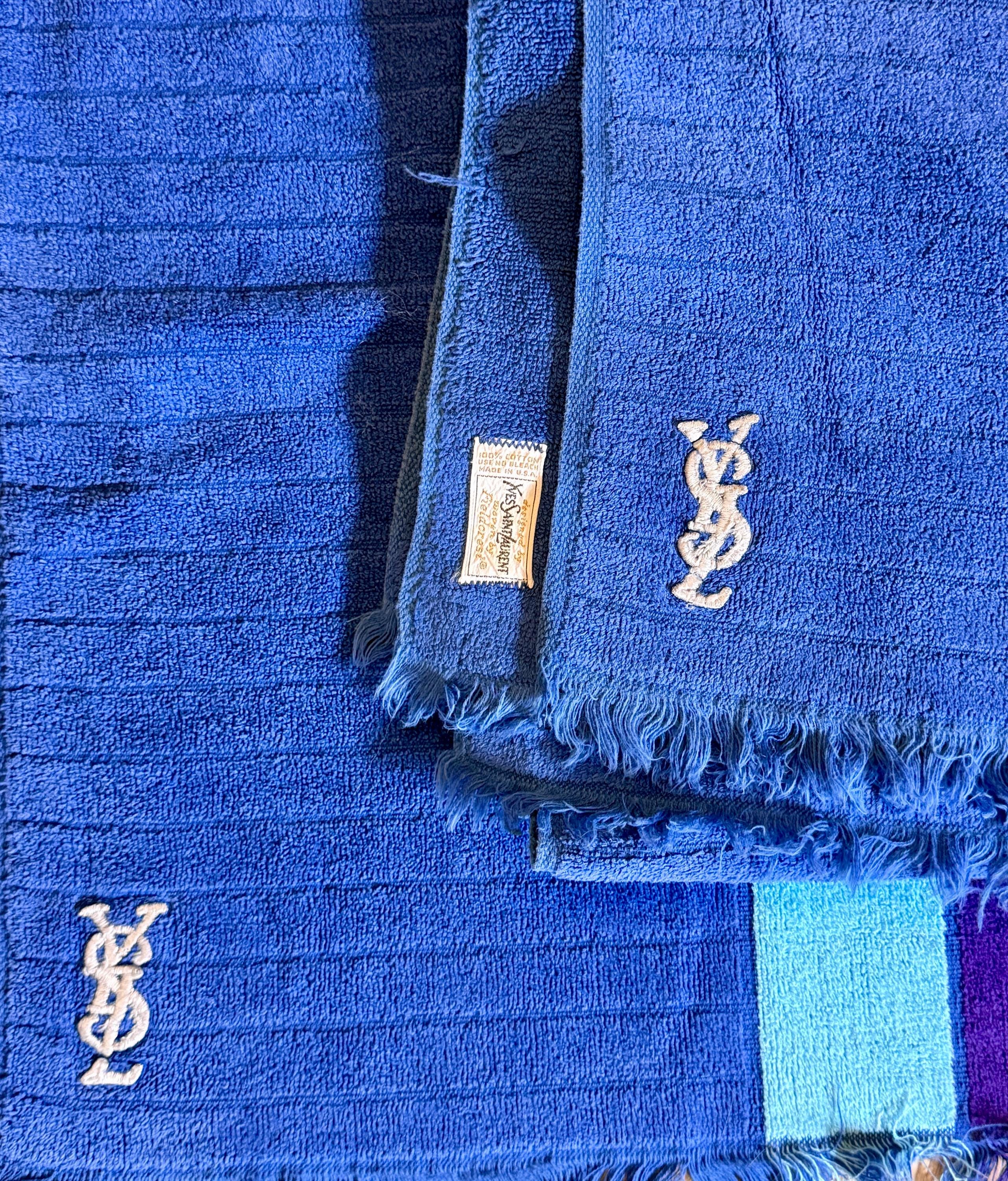 Yves Saint Laurent Towels - Etsy