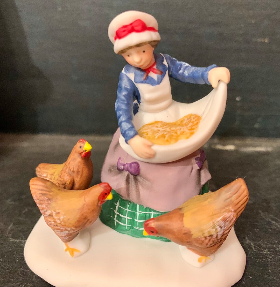 Department 56 Dickens Village 3 French Hens 12 Days of Christmas