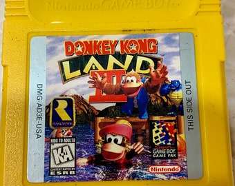 Vintage Nintendo Game Boy Dokey Land 3 Working Game Cartridge for Game Boy Advance