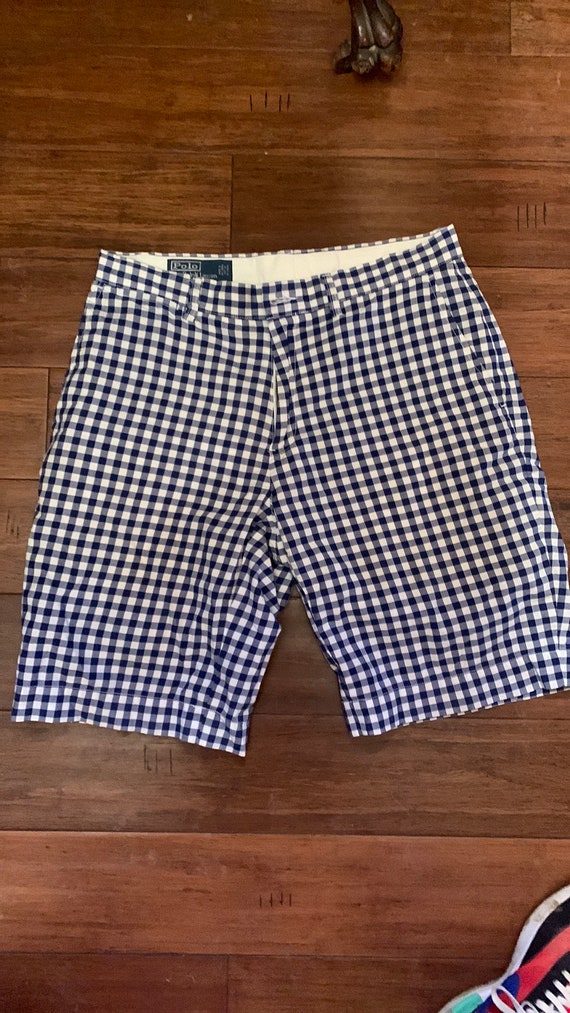 Vintage Ralph Lauren Polo Checked Bermuda Shorts S