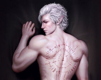 Shell Pale Elf Body Pillow (Bare)