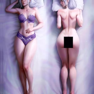 Oreiller de corps elfe et prêtre sexy Shell Only (dossier nu)