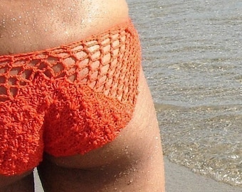 Ecailles de Sirène - patron d'un bas de bikini au crochet classique et brésilien