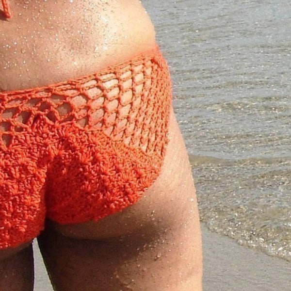 Ecailles de Sirène - patron d'un bas de bikini au crochet classique et brésilien