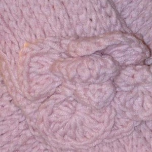 Sherpa Bubbles hat and scarf set crochet pattern image 3