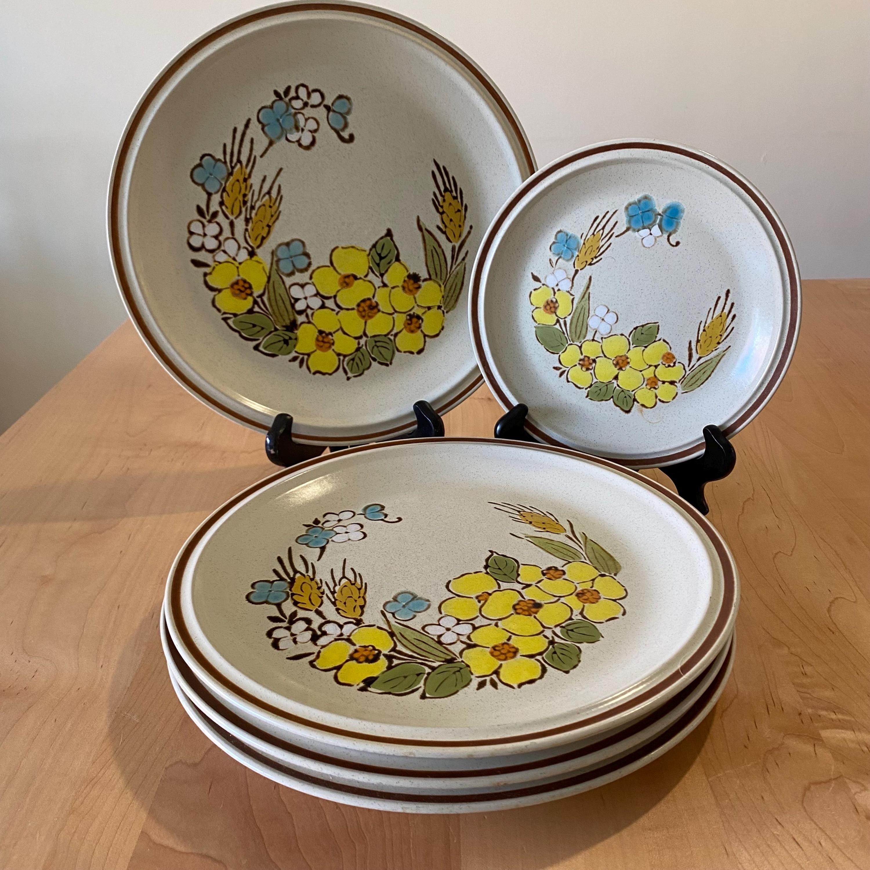 Vintage Hearthside Floral Expressions “springtime” Stoneware