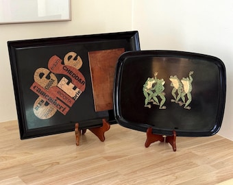 Vintage Courier of Monterey Trays: Choice of Design